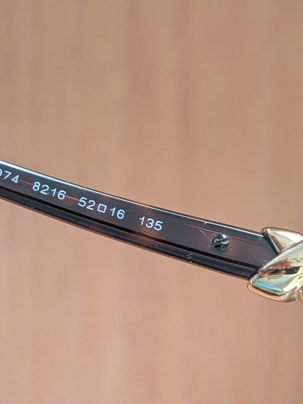 Tiffany & Co. Women's Dark Havana/Tiffany Blue and Gold Eyewear TF 2074 8 - Picture 9 of 14